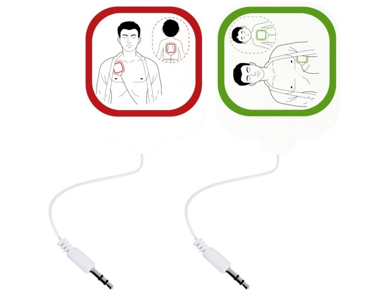 MEDX5 myPAD Trainer Elektroden 1 Paar DEFI-reserve-elektroder