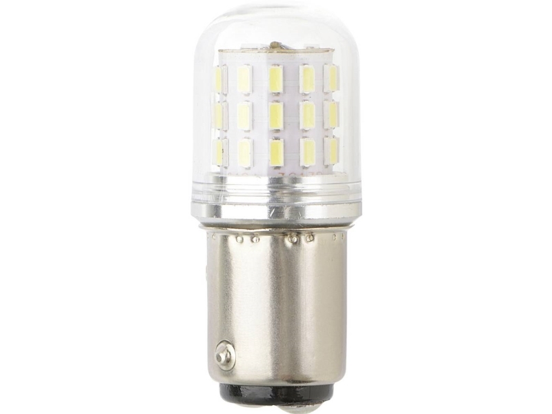 Tru Components Tc-13776180 Led-Signallampe Weiß Ba15d 10 V/Dc, 30 V/Dc 250 Lm