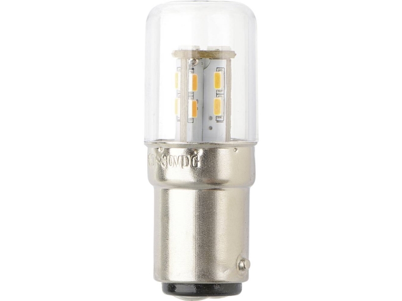 Tru Components Tc-13776164 Led-Signallampe Gelb Ba15d 12 V/Dc, 24 V/Dc 200 Lm