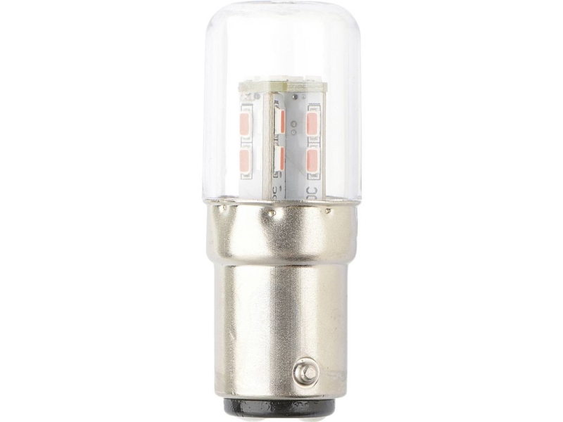 Tru Components Tc-13776156 Led-Signalleuchte Rot Ba15d 12 V/Dc, 24 V/Dc 200 Lm