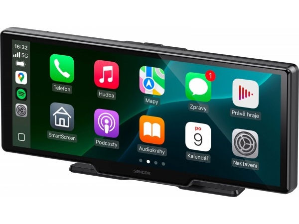 Automagnetola Sct M1090dbwt Aa/Cp/Dvr Display Sencor