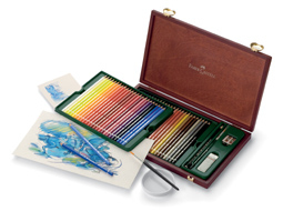 Faber-Castell Albrecht Durer Watercolor Pencils Wood Case Of 48, Accessories, 48 Stk
