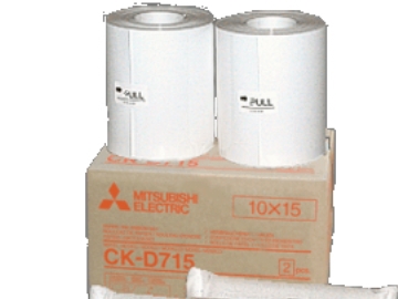 Mitsubishi Electric Ck-D715, Weiß, 4" X 6", 800 Blätter, 152 X 102 Mm