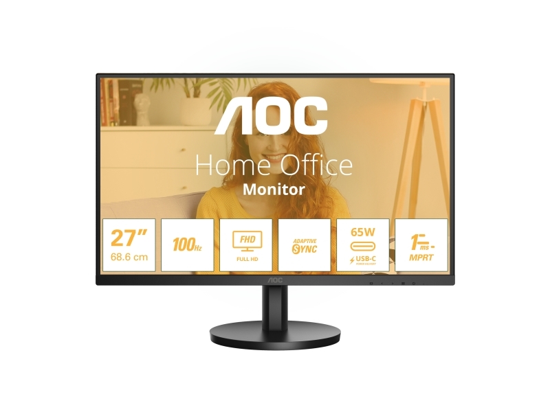 AOC G4 27G4X, 68,6 cm (27), 1920 x 1080 pixlar, Full HD, LED, 1 ms, Svart | Spel - Bildskärmar & tillbehör - Bildskärmar | GameStuff