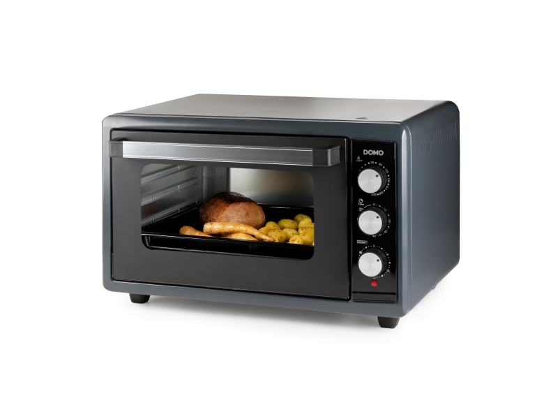 Domo Do808go, 50 L, Sort, Fritstående, Dreje, 30 - 230 °C, 2000 W