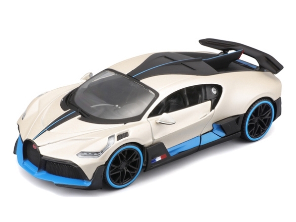Maisto 31526-W, Sportsbil model, Formonterede, 1:24, Bugatti Divo, Ethvert køn, Blå, Hvid