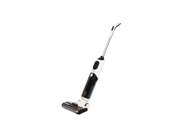 Cordless Vacuum Cleaner 2-in-1 | Wet &amp amp  Dry Cleaning | Smart Voice Prompts | LED Display | HEPA Filter | Self-Cleaning Roller|
