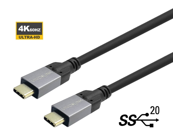 Vivolink Usb-Kabel Usb-C Til Usb-C 8 M