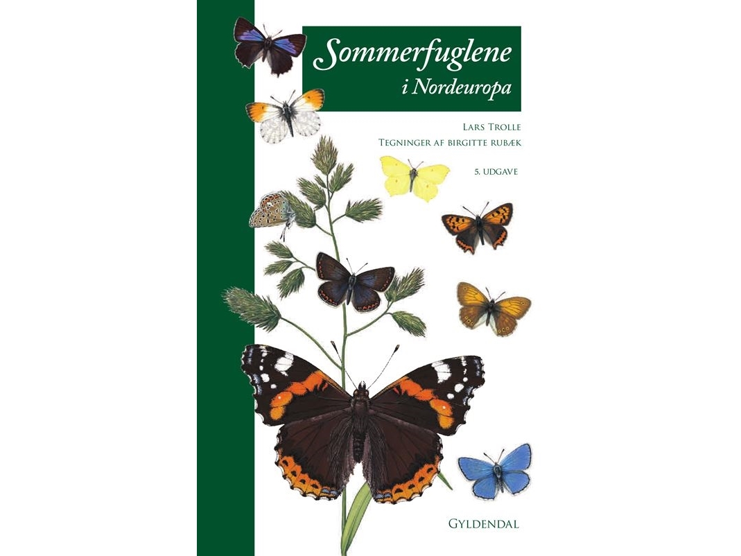Sommerfuglene i Nordeuropa | Lars Trolle | Språk: Dansk
