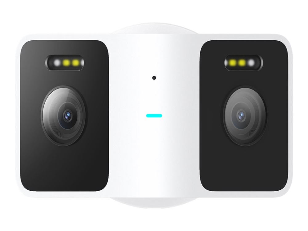 Xiaomi CW100 Dual - Nätverksövervakningskamera - kula - utomhusbruk - dammtät/vattentät - färg (Dag&Natt) - 3 MP - 2304 x 1296 - 2K - fast lins - ljud - trådlös - Wi-Fi - Ethernet 10Base-T/100Base-T, Bluetooth, 802.11ax - H.265 - DC 12 V | Foto och video - Videoövervakning - Övervakningsutrustning | GameStuff