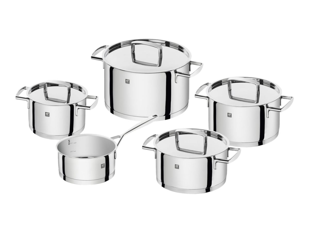 Zwilling Passion - Pot set - 5 artiklar - silver | Köksutrustning - Grytor & pannor - Grytset | GameStuff