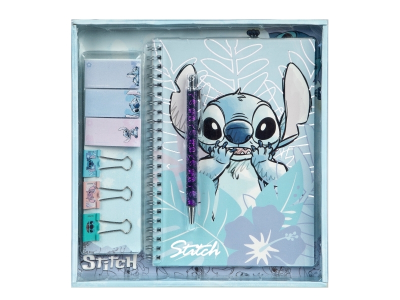 Lilo & Stitch Fashion Skrivesæt Med Sticky Notes