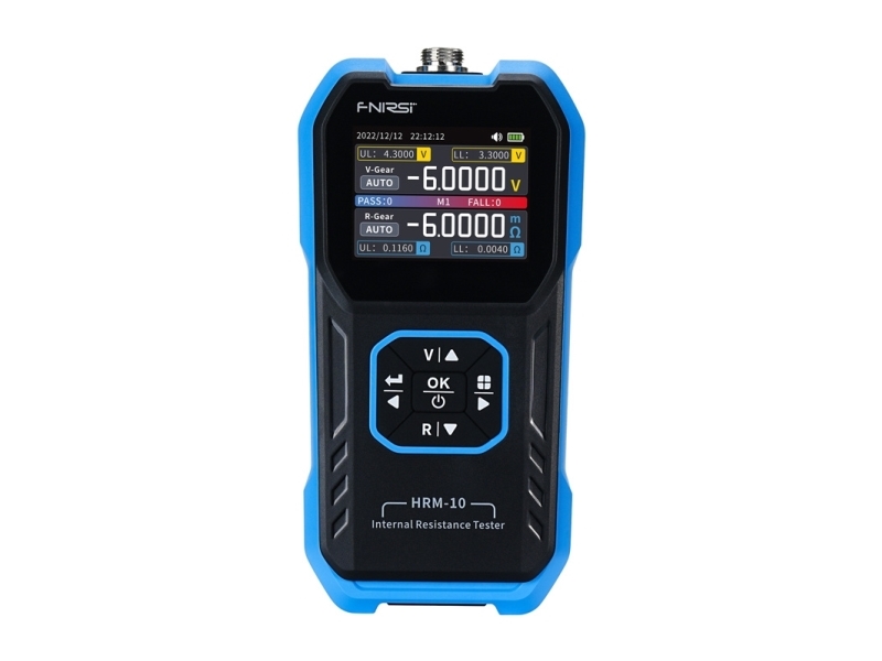 FNIRSI HRM-10 internal battery resistance meter