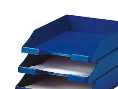 Han Standard Letter Tray C4, Kunststoff, Blau, C4, Letter, 255 X 348 X 65 Mm