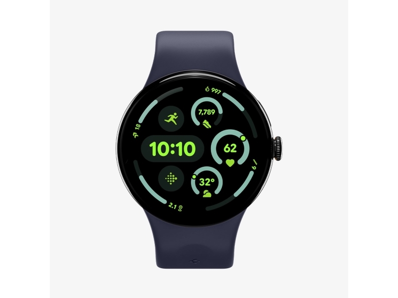 Spigen Nano Pop, Band, Smartwatch, Marineblå, Gul, Google, Pixel Watch 4 (41Mm), Silikone