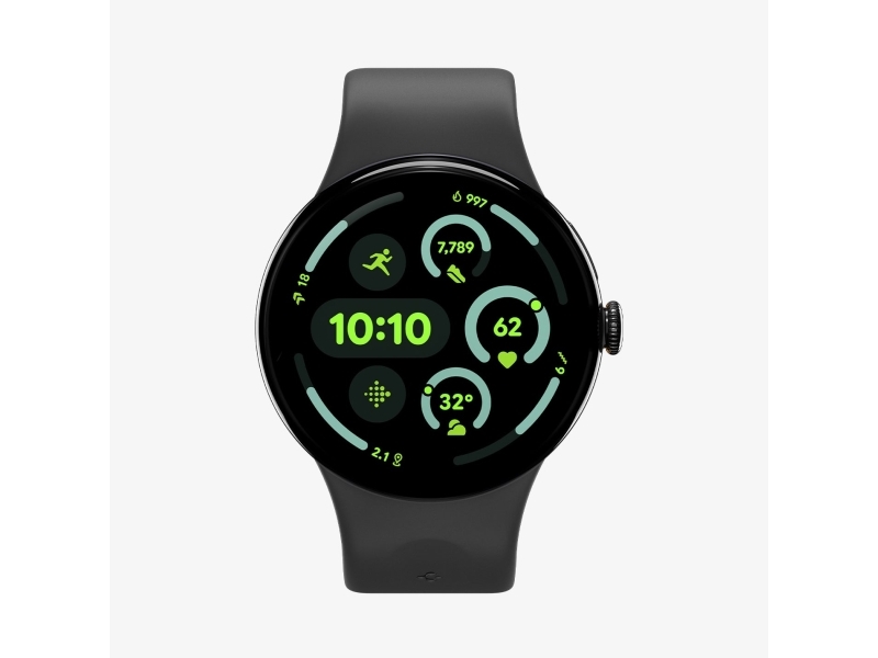 Spigen Nano Pop, Band, Smartwatch, Sort, Google, Pixel Watch 4 (41Mm), Silikone