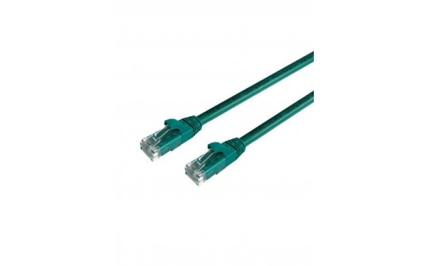 Mercodan Ultraflex Patchcord Cat6 Utp, 2,0M, Grøn, Lszh Halogenfri, Awg26, Kobber, Fluke Testet, 2M, Cat6, U/Utp (Utp), Rj-45, Rj-45