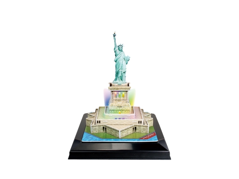 Cubicfun Cubic Fun 3D Puzzel Statue Of Liberty Led, 37 Stück(E), Gebäude