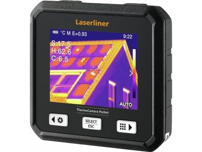 Laserliner ThermoCamera Pocket termisk kamera -20 till 550 °C 9 Hz | Foto och video - Videoövervakning - Övervakningsutrustning | GameStuff