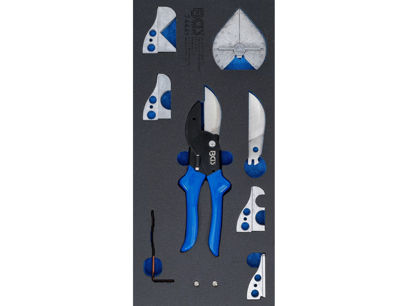 Bgs Technic Tool Tray 1/3: Multi-Function And Miter Shears Set, 702 G