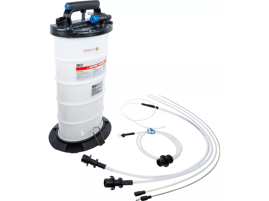 Bgs Technic Air Brake Bleeding And Oil Extraction Unit - Pneumatic And Manual, 5,33 Kg