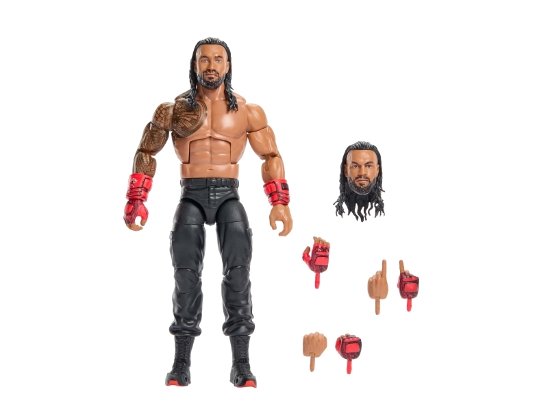 WWE Elite Collection Top Picks Roman Reigns-actionfigur och tillbehör, samlarset på 15,2 cm (stilen kan variera), 8 År, Multifärg, Plast | Leksaker - Figurer & Dockor | GameStuff
