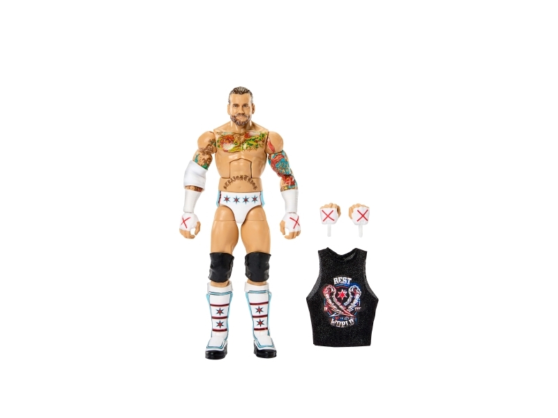 WWE Elite CM Punk-actionfigur, Greatest Hits 2025, samlarset med 15 cm figur samt tillbehör, 8 År, Multifärg, Plast | Leksaker - Figurer & Dockor | GameStuff