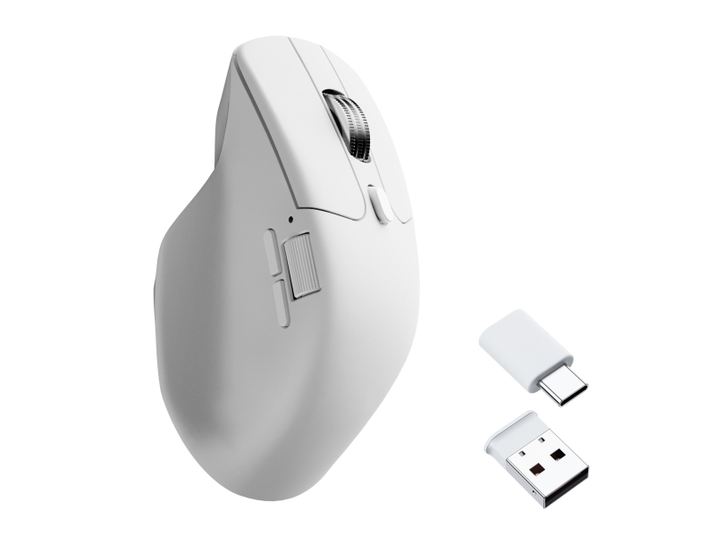 Mouse Usb Optical Wrl M6/White M6s-B72 Keychron M6s-B72 (4894979047823)