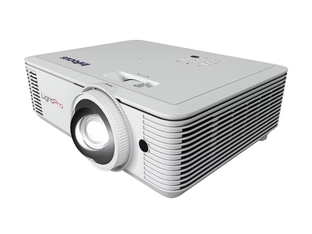 Infocus Vista Ii Series In0048st - Dlp-Projektor - Uhp - Bærbar - 3D - 4000 Lumen - Full Hd (1920 X 1080) - 16:9 - 1080P - Lan