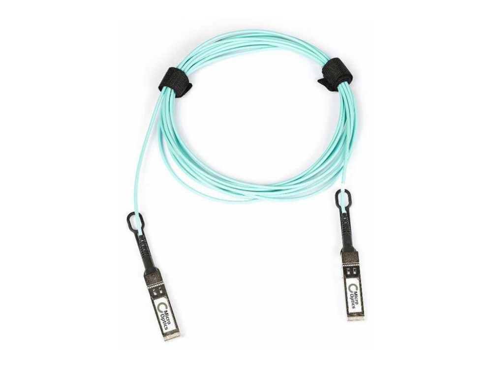 Lanview - 10GBase-AOC direct attach cable - SFP+ (han) til SFP+ (han) - 7 m. - fiberoptik - Active Optical Cable (AOC)