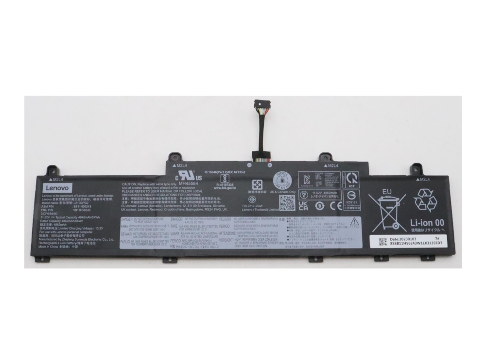 Lenovo Laptop-Akku Akku 5B11h56342 11.52 V 4948 Mah Lenovo