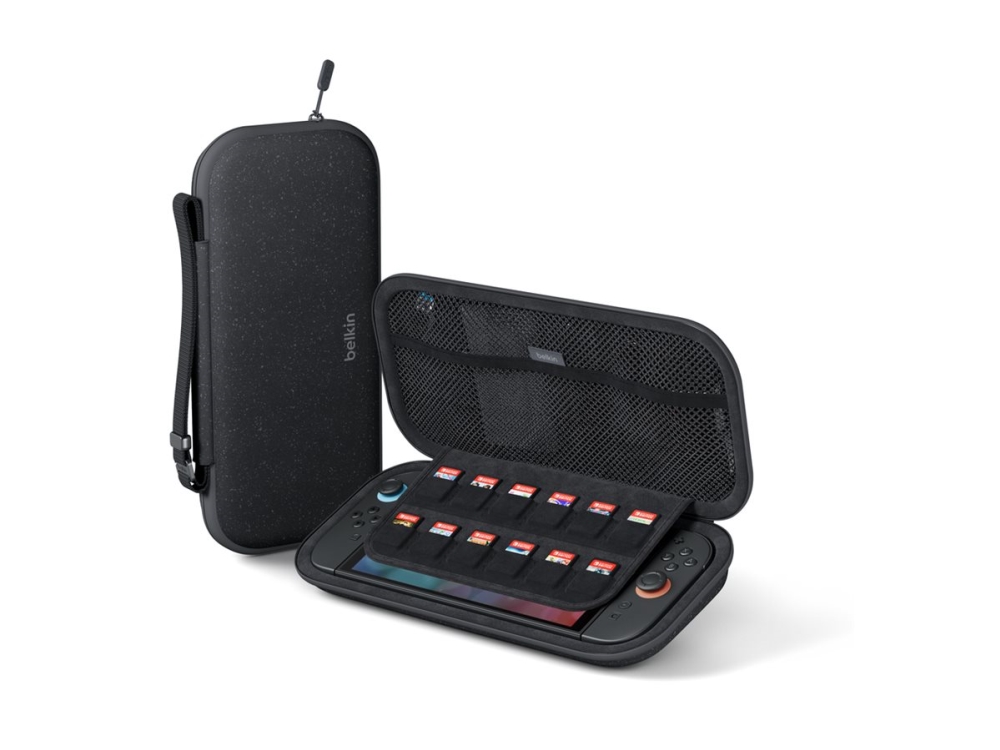 Belkin - Fodral för spelkonsol - polyester - för Nintendo Switch 2 | Spel - Konsoler tillbehör - Övriga | GameStuff