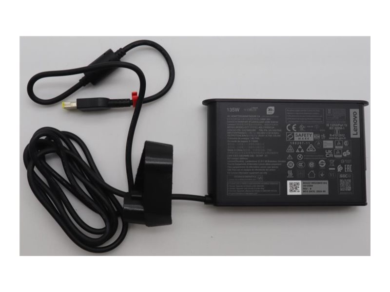 Delta ADL135SDC3A - Strömadapter - AC 100-240 V - 135 Watt - svart - för P/N: 00HM688, 5A10W86257, 5A10W86320, 5A11K67847, 5A11K67848 | Datortillbehör - Övriga datortillbehör - Reservdelar | GameStuff