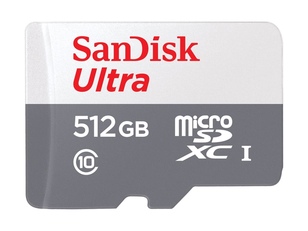 SanDisk Ultra - Flash-minneskort - 512 GB - Class 10 - mikroSDXC UHS-I | Foto och video - Foto- & videotillbehör - Minneskort | GameStuff