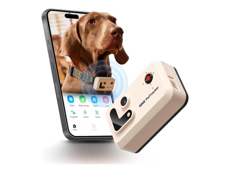 Enabot ROLA PetTracker without SIM card, White | Enabot