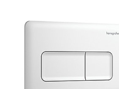 HG iFrame Original Q Tryckplatta - för dubbelspolning, Matt vit | VVS Artiklar - Badrum - Tillbehör för toalett | GameStuff