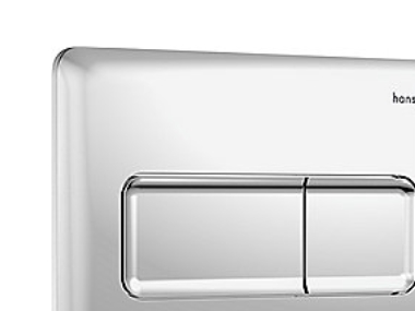 HG iFrame Original Q Tryckplatta - för dubbelspolning, krom | VVS Artiklar - Badrum - Tillbehör för toalett | GameStuff