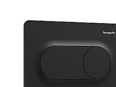 HG iFrame Original S Tryckplatta - för dubbelspolning, Matt svart | VVS Artiklar - Badrum - Tillbehör för toalett | GameStuff