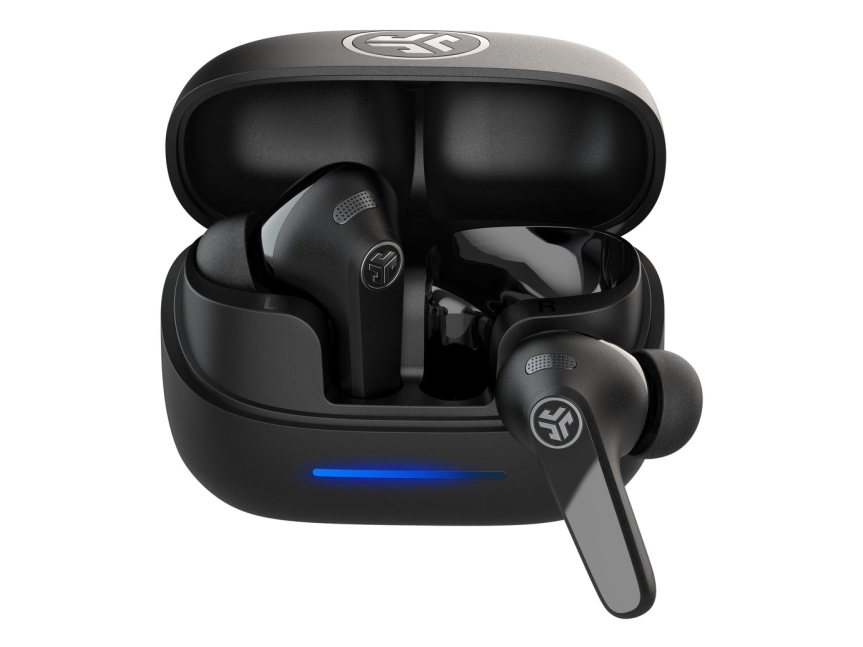 Jlab Jbuds Anc Pods, Wireless, Calls/Music, 8.8 G, Headset, Black