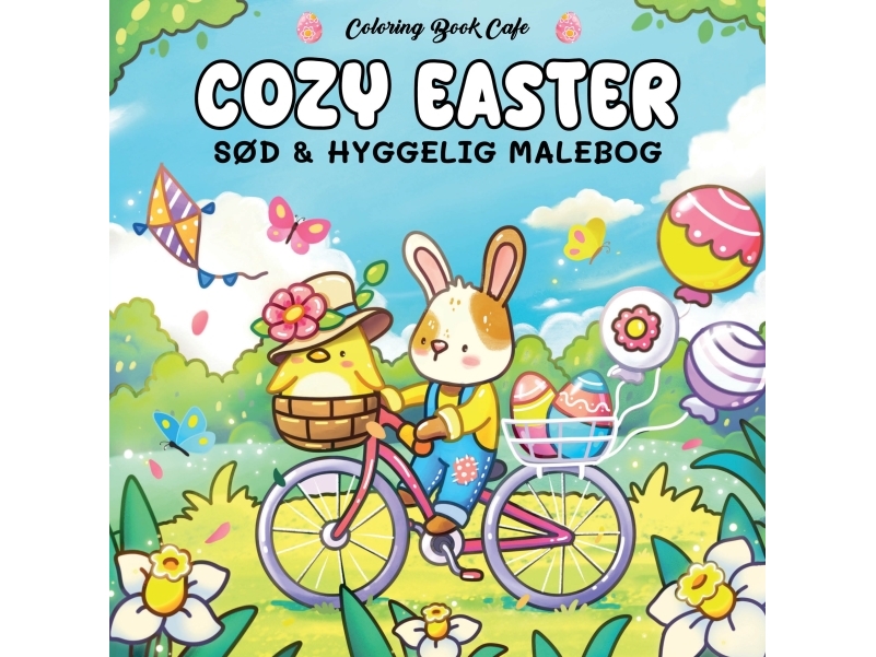 Malebog: Cozy Easter - Cozy Coloring | Coloring Book Cafe