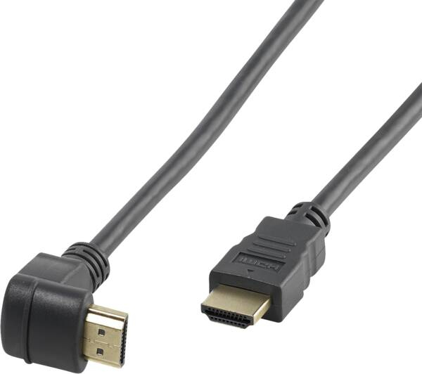Vivanco VVVHDMI30M1M90K, 1,5 m, HDMI Typ A (standard), HDMI Typ A (standard), Svart | Datortillbehör - Kablar & adaptrar - Bildkablar | GameStuff