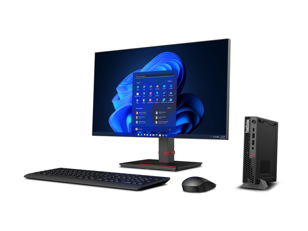 Lenovo ThinkStation P3 Gen 2 30K5 - AI Workstation - lille Core Ultra 7 265 / op til 5.3 GHz - vPro Enterprise - RAM 32 GB - SSD 1 TB - TCG Opal Encr