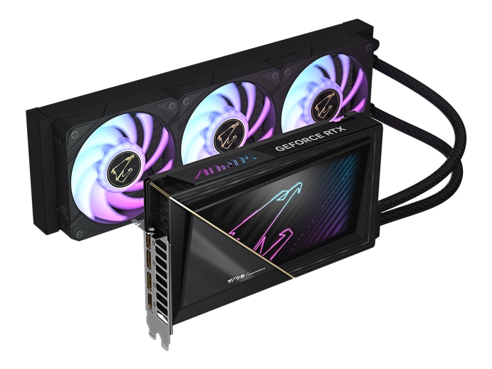 Gigabyte Graphics Card Gv-N5090aorusx W-32Gd / Aorus Geforce Rtx 5090 Xtreme Waterforce 32G Black