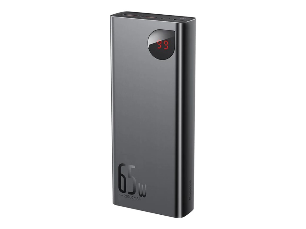 Baseus Ppimda-D01, Schwarz, Handy/Smartphone, Abs, Aluminium, Rechteckig, Polymer, 20000 Mah