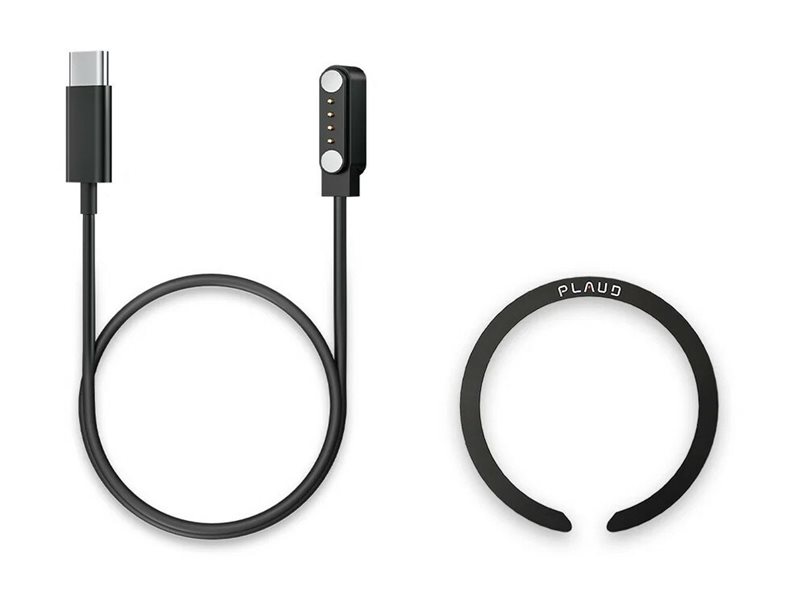 PLAUD Note - Kabelpakke - magnetisk til USB-C (han) - opladning og synkronisering, Safe Charge - sort