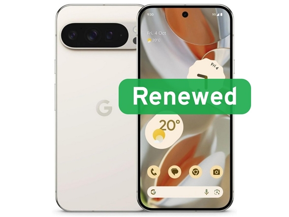 Google Renewed Grade A | Google Pixel 9 Pro Xl | Porcelain | 6.8 " | Oled | 128 Gb | 5G | Android