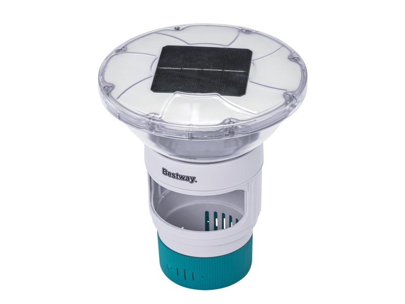 Bestway 58943, Klordispenser, Turkos, Vit, ABS, Polypropylen (PP), Rostfritt stål, IP68, LED, Variabel | Trädgården - Pools & Vatten spel - Vattenvård | GameStuff