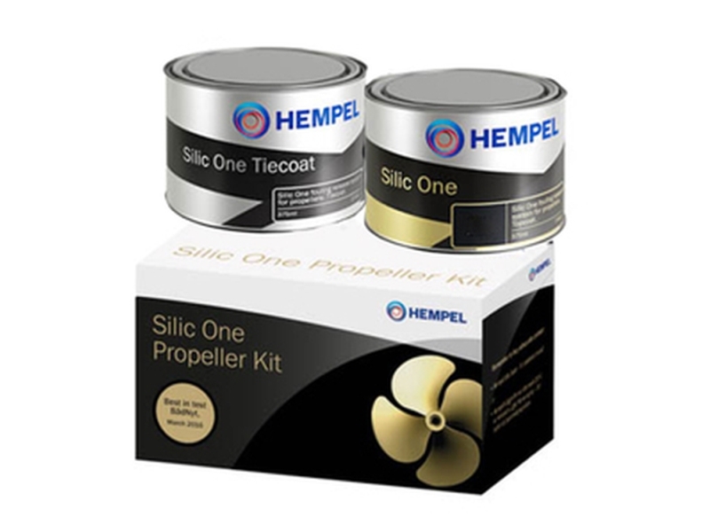 Hempel Silic One Kit propeller sort 2 x 0.37 l | Marin - Färg & båtvård - Lack & trädvård | GameStuff