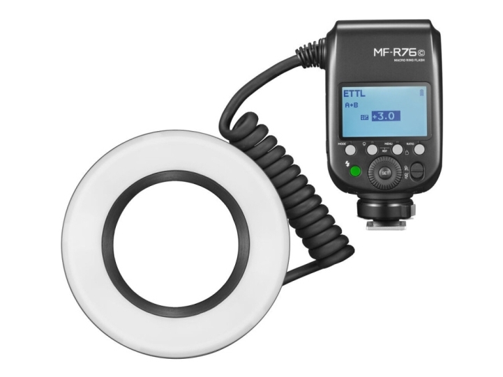 Godox Mf-R76c Macro Ringblitz Für Canon, Kompakt Blitz