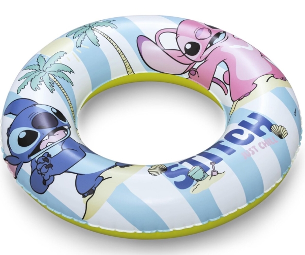 Badring Disney Stitch 56 cm | Trädgården - Pools & Vatten spel - Badvingar & badringar | GameStuff